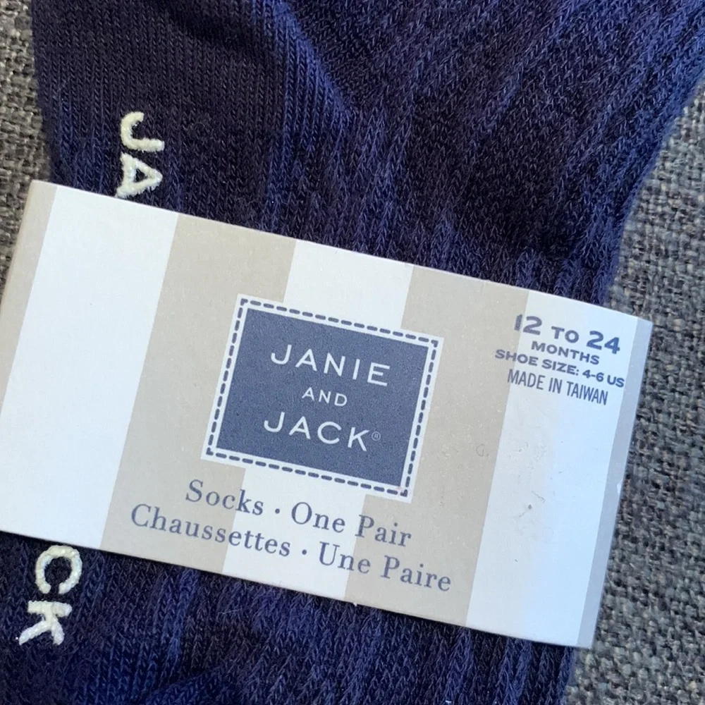 Janie and Jack Baby Girl Bundle 3 Pair of Socks